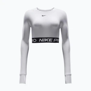 Top treningowy longsleeve damski Nike Pro 365 Dri-Fit white/black