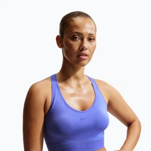 Top treningowy Nike Pro Seamless Dri-Fit Cropped sapphire Niebieski