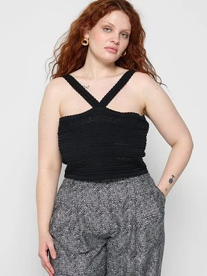 Zdjęcie produktu Top TWINSET czarny melanż