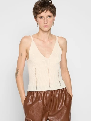 Top TWINSET beżowy
