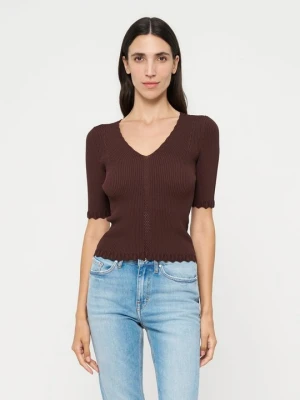 Top TWINSET brązowy