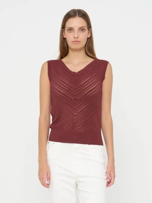 Top TWINSET czerwony