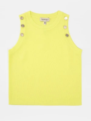 Top TWINSET żółty