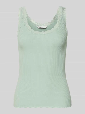Top typu tank o kroju slim fit z mieszanki bawełny ekologicznej model 'SARA' Only