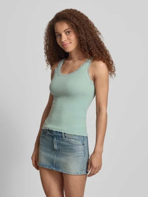 Top typu tank o kroju slim fit z mieszanki bawełny ekologicznej model 'SARA' Only