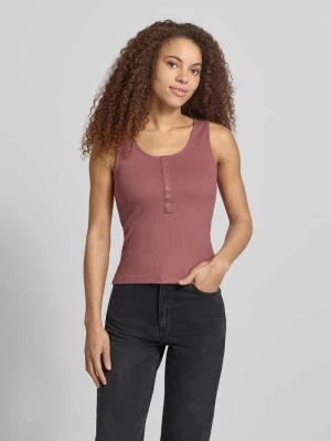 Top typu tank o kroju slim fit z mieszanki bawełny model 'SIMPLE' Only