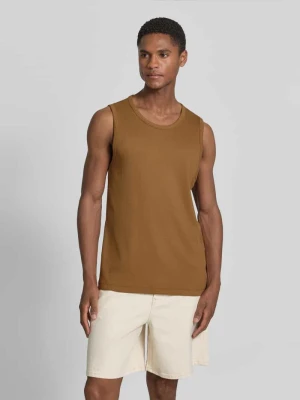 Top typu tank o kroju slim fit z mieszanki bawełny s.Oliver RED LABEL