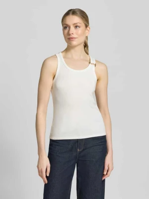 Top typu tank top o kroju regular fit z mieszanki wiskozy model 'KIKI' Vero Moda