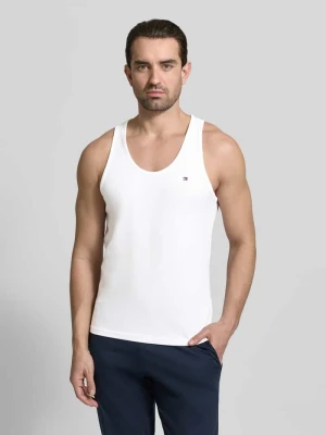 Top typu tank w kroju regular fit z czystej Bawełna w Zestaw 3 szt. Tommy Hilfiger Oliwkowy