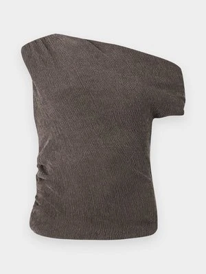 Top Vero Moda ciemnobrązowy