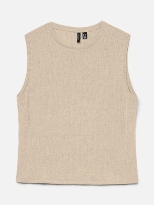 Top Vero Moda beżowy
