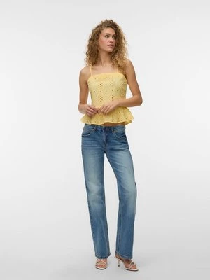 Top Vero Moda żółty
