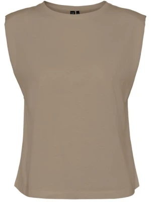 Top Vero Moda beżowy