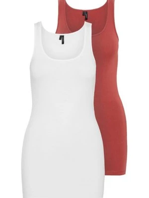 Top Vero Moda brązowy