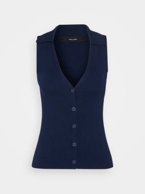 Top Vero Moda granatowy