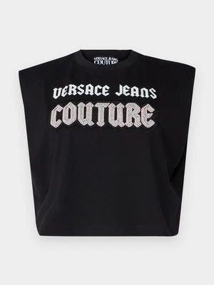 Top Versace Jeans Couture czarny