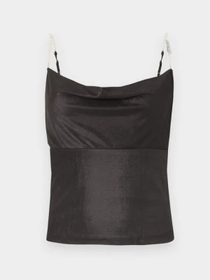 Top Versace Jeans Couture czarny