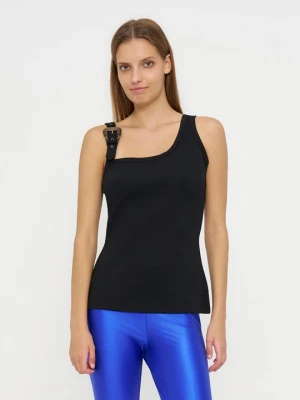 Top Versace Jeans Couture czarny