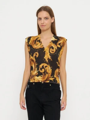Top Versace Jeans Couture czarny