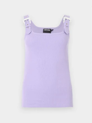 Top Versace Jeans Couture liliowy