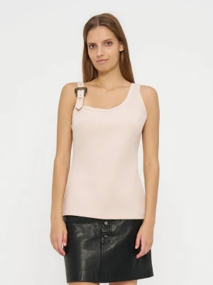 Top Versace Jeans Couture nude