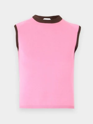 Top Versace różowy