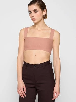 Top Victoria Beckham jasnoróżowy