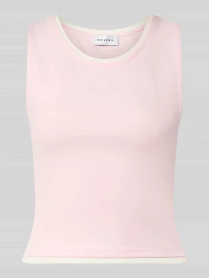 Top w efekcie warstw model 'Eden' Oh April Różowy