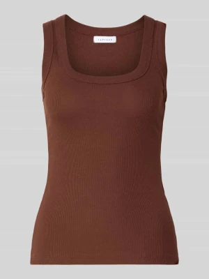Top w efekt prążkowania model 'HONEY' Topshop