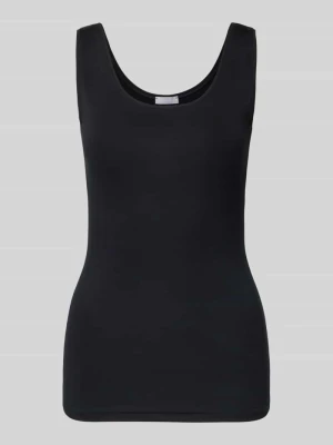 Top w kroju slim fit z okrągłym dekoltem Hanro