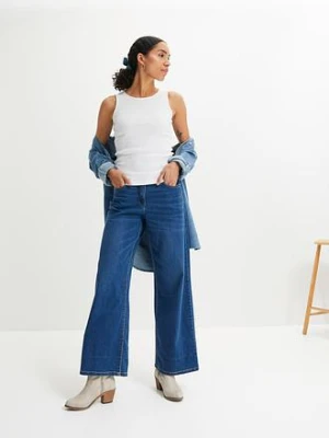 Top w prążek z czystej bawełny organicznej (2 szt.) bonprix