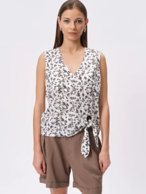 Top w subtelne drobne kwiaty Greenpoint