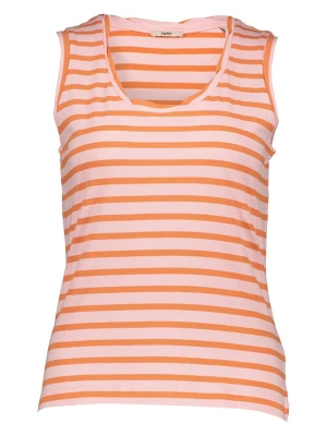 ESPRIT Top w kolorze pomarańczowo-jasnoróżowym rozmiar: XL