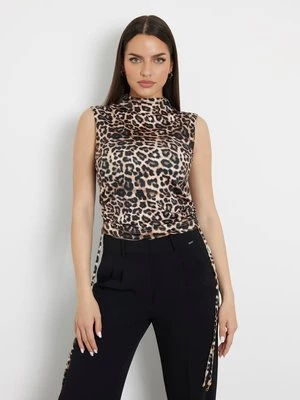 Top W Zwierzęcy Print Guess