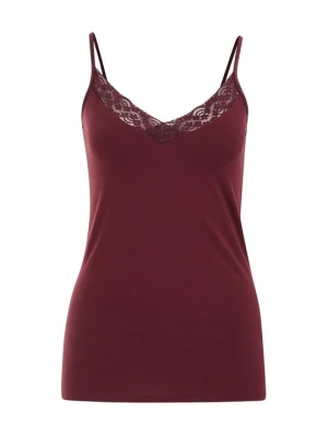 Top WE Fashion ciemnobrązowy