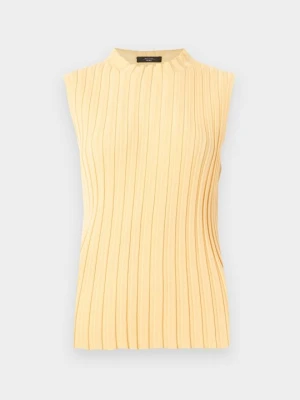 Top Weekend Max Mara jasnożółty