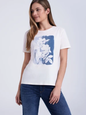 Top z bawełny i modalu z printem Greenpoint