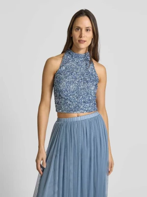 Top z cekinowym obszyciem Lace & Beads