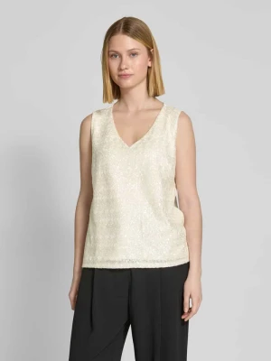 Top z cekinowym obszyciem MORE & MORE