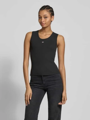 Top z dekoltem w łódkę model ‘ESSENTIALS’ Tommy Jeans
