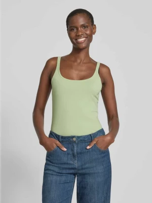 Top z dekoltem w łódkę model ‘Ina’ Opus