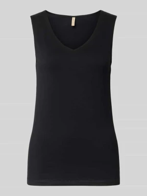 Top z dekoltem w serek model 'Marica' Soyaconcept