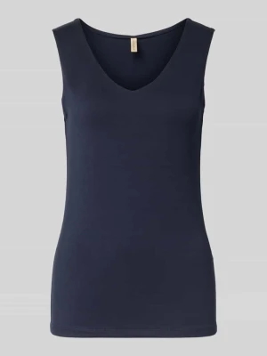Top z dekoltem w serek model 'Marica' Soyaconcept