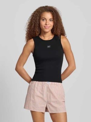 Top z detalem z logo Calvin Klein Jeans