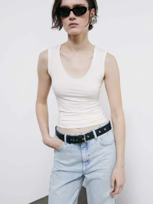 Top z dżerseju PATRIZIA PEPE