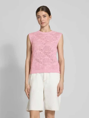 Top z dzianiny o kroju regular fit z okrągłym dekoltem Jake*s Casual