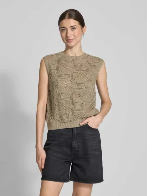 Top z dzianiny o kroju regular fit z okrągłym dekoltem Jake*s Casual