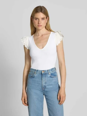 Top z efektem prążkowania model ‘DAHLIA SANGALLO’ Guess