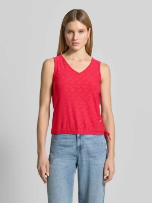 Top z haftem ażurowym model 'Fa44bia' ZABAIONE