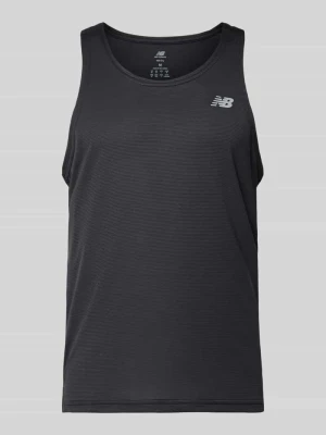Top z logo i okrągłym dekoltem New Balance